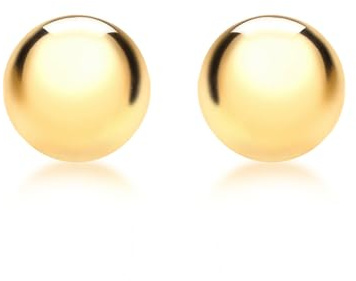 CARISSIMA Damen-Ohrstecker 9 Karat 375 Gelbgold Ball Stud 1.55.0623