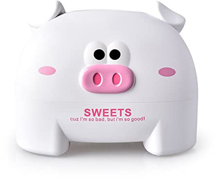 Uposao Scatola di fazzoletti di maialini Carini, Porta fazzoletti, Scatola di immagazzinaggio di salviettine umidificate, Dispenser di fazzoletti Cosmetici per la Camera da Letto del Bagno di casa