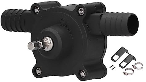 Pompe de Forage électrique Manuelle, Transfert D'eau, Auto-amorçante, Portable avec une capacité de Débit élevée pour L'huile, le Kérosène, le, Idéale pour les Liquides Légers