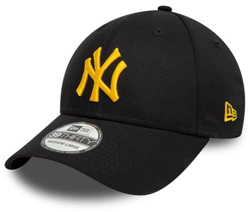 New Era 39Thirty Stretch Cap New York Yankees schwarz - M/L
