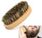 Spazzola per Barba, 100% Setole di Cinghiale Spazzola, Uomo con Setole di Cinghiale Adatta Ad una Cura Professionale Della Barba