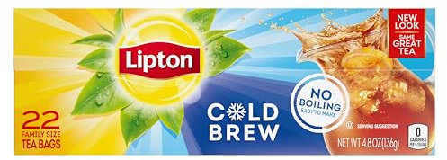 Lipton - Cold Brew Iced Family Size Tea Bags (136 g)