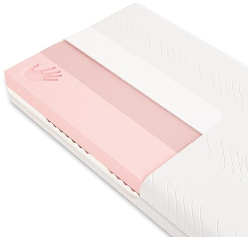 Schlummerparadies 7-Zonen viscoelastische Matratze Viscose + HR-Kaltschaum - Made in Germany - anpassungfähig ca. 19cm Höhe, RG 50 - VISCO Vivid® (90x190 H3)