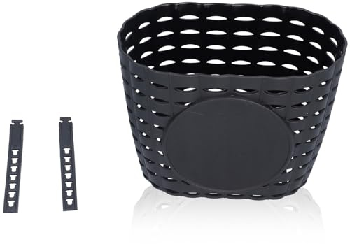 Boys Bike Basket Bicycle Basket with Adjustable Straps Cycle Bicyclebasket Cycle Front Handlebarbasket 4.7x5.9x7.9inch for Girls Boy Scooter Bike