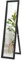 RELAX4LIFE Specchio a Figura Intera 2 in 1, Specchio da Terra e da Parete in Legno con Cornice Rettangolare, Specchio Inclinato da Pavimento, per Camera da Letto, Soggiorno e Ufficio (nero)