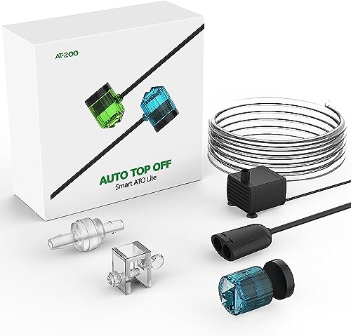 Useek Auto Top Off for Saltwater Aquarium Water ATO System for Both Reef and Fresh Tank - Blue