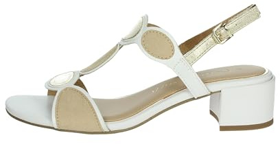 Marco Tozzi Sandalo da Donna 2-28231-44, Bianco, 40 EU, Bianco, 40 EU
