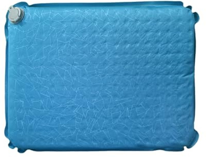 FVPKYUR Cojín de asiento inflable para estadio, ligero, impermeable, cojín de asiento para avión para vuelos largos, para acampar al aire libre, senderismo, viaje, picnic, deporte, concierto, coche