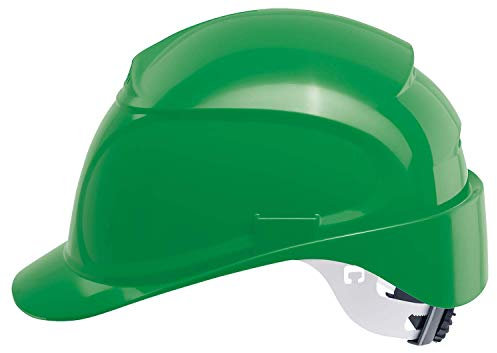 Casque de protection uvex airwing B-WR | Casque de Sécurité Leger | Casque de Travail Chantier avec Encoches Latérales Euroslot Permettant de Fixer les Coquilles Anti-bruit ou les Visières