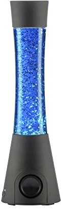 InnovaGoods Flow Lamp Glitter Lamp with Speaker 30W