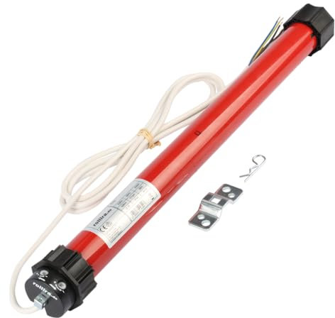 Rollladenmotore klassisch kabelgebunden Zugkraft 10NM (20kg) - 40NM (100kg) Rohrmotor Rolladenmotor (MAXI-Motor für 60mm 8-Kant Welle [ bis 100kg ])