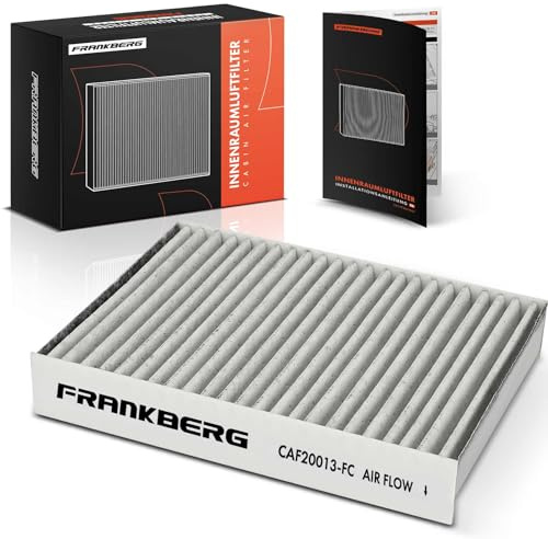 Frankberg Filtro antipolline per abitacolo con carbone attivo B000975480 | Compatibile con: 108, C1 II PA PS, Aygo B4