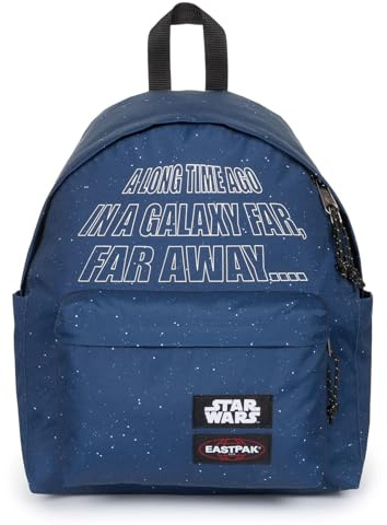 Eastpak Sac à dos Star Wars modèle Day Pak Couleur SW STARS NAVY, fermeture éclair supplémentaire et port pour ordinateur portable 13.3