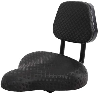 Sedile per bicicletta ergonomico - Selle spesse sostenute dallo schienale per bici da trekking | Sella per bicicletta antiscivolo per viaggi a casa e lavoro, ciclismo, uso quotidiano