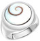 Zeeme Pearls Damen Ring 925 rhodiniert Muschel weiß 342270069