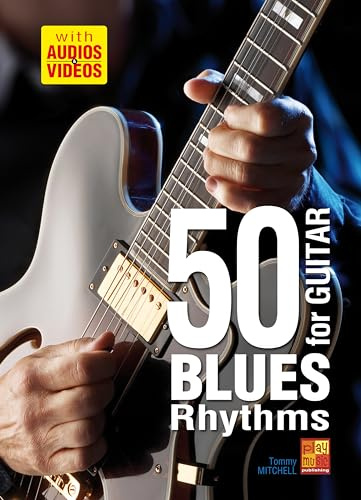 TOMMY MITCHELL: 50 BLUES RHYTHMS FOR GUITAR (BOOK/CD/DVD) +DVD