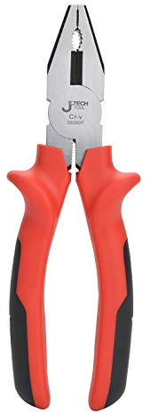 Jetech 7-1/2 Inch Heavy-Duty Combination Pliers – Precision Hardened Cutting Edge, Comfortable Ergonomic Grip for Effortless Use. Ideal for DIY, Electrical, and Plumbing Tasks. Durable & Reliable.