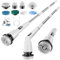 Electric Spin Scrubber Cordless, 8 Brush Heads, IPX7 Waterproof, 3 Speeds, Adjustable Handle (11-51”), Bathroom, Tile, Kitchen, Car & Floor Cleaning Tool (White)