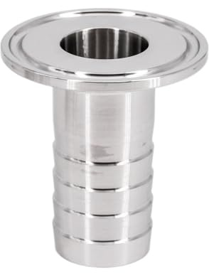 304/316L Tri-Clamp slangkoppling - UV-skyddad sanitärkoppling 0,5-2 tum storlekar(64mmx51mm)