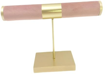 Stxdynjy Organizador Multifuncional para Joyas, Soporte para Joyas Rosa Y Dorado, Estante para Joyas para Tocador, Vitrina, Regalo para Mujer, estilo un, universal