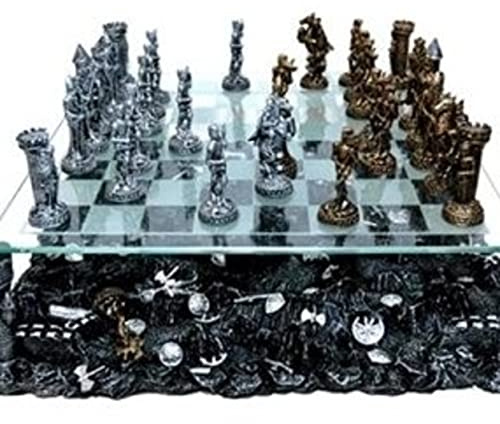 Renaissance Knight Chess Recreational Classic Strategy Game Set