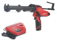Milwaukee Electric Tool 2441-21 M12 Caulk Gun Kit, 12 V