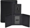 Black Leather Wallets | Trifold | 9 Credit Card Slots | Travel Friendly | RFID Blocking | 2 ID Slots