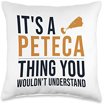 Professional Indiaca Peteca Peteca Players Gifts Thing Indiaca Game Ball Professional Peteca Throw Pillow, 16x16, Multicolor