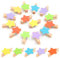 WUMZIRA 50 Pcs 5 couleurs mini pince a linge bois, Mini Pinces à Linge en Bois, Petites Pinces à Linge en Bois pour Mariage, Noël St Valentin, Travaux Manuels, Photo Clip, Décoration de la Maison
