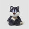 Ueiwffzo Plüschtier Hund, Grau Wolf Kuscheltier, Süßes Stofftier Realistisch Kuscheltier, Flauschiges Stofftier Spielzeug Hund zum Kuscheln, Spielen und Schlafen (Grau Wolf 40cn)