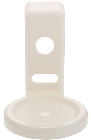 PHENOFICE Staffa Di Montaggio A Parete Con Design Perforato Robusto Scaffale Di Stoccaggio Bianco Facile Da Installare Pieghevole