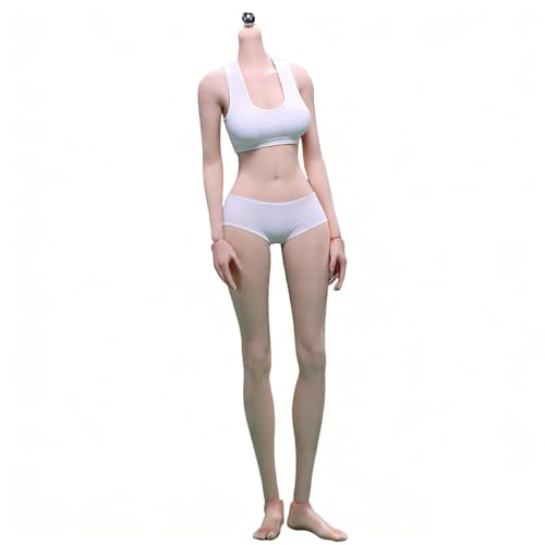 HiPlay JIAOUDOLL 1/6 Slank Elegans Medium Byst Avtagbara Fötter Supermodell Långa Ben Kvinnlig Rosa Hud Actionfigurer Kropp