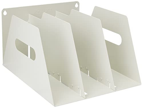 Rotadex LAR3 3 Section Lever Arch File Rack,Grey