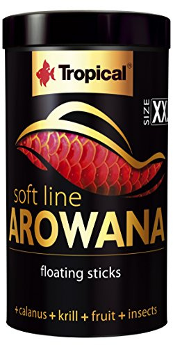 Soft Line AROWANA Size L 250ml / 80g - Alimento potenciador del Color para Las arawanas jóvenes