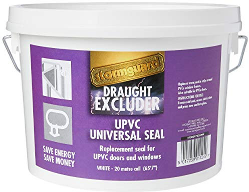 STORMGUARD 21SR397020MW UPVC Replacement Push in Seal White 20M