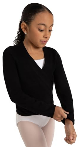 Capezio Suéter Cruzado Ck10949c para Mujer, 1 (XS)