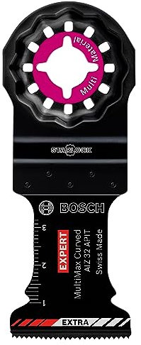 Bosch Professional 1x Lame per utensili multifunzione Expert MultiMax AIZ 32 APIT (per Lamiere di acciaio inossidabile, Larghezza 32 mm, accessorio Utensile multifunzione)