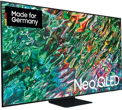 Samsung Neo QLED 4K QN90B 65 Zoll Fernseher (GQ65QN90BATXZG, Deutsches Modell), Quantum HDR 2000, Neo Quantum Prozessor 4K, Dolby Atmos, Smart TV [2022]