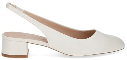 Peter Kaiser Escarpins Peeptoes & Slingpumps 79540 en cuir lisse blanc, Blanc., 39 EU