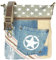 Sunsa Damen Umhängetasche. Nachhaltig Tasche aus recycelte Jeans & Canvas. Vintage Stil mit Stern Design Schultertasche. Kleine Crossover Bag