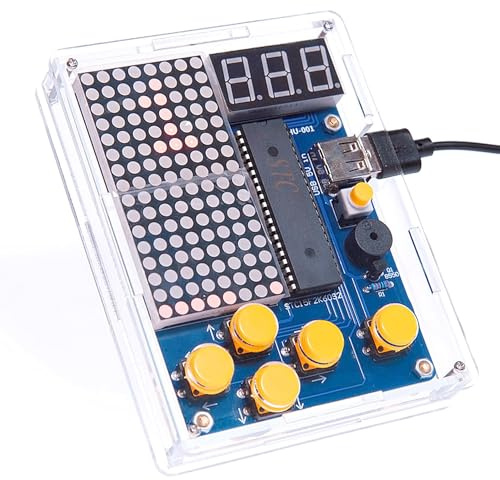 DIDODI Soldering Practice Kit Classic Game Console Kit Electronics Kit DIY Kit Soldering Project Kit