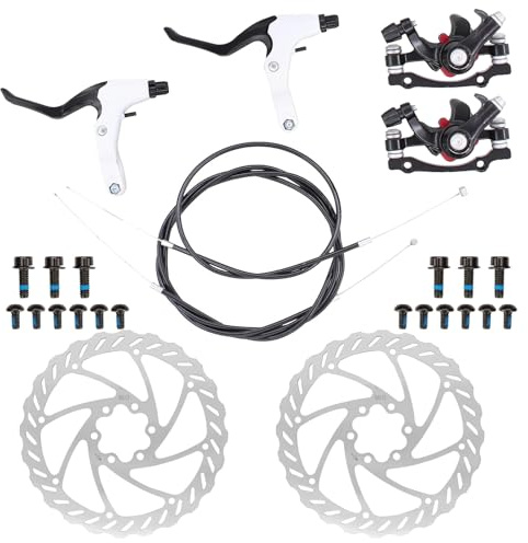 IUSOT Scheibenbremse Fahrrad Set 160mm, mechanisch für Shimano