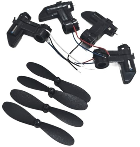 LINGOZS Brazo de Motor Plegable para dron 4D-V2 Mini, hélice para RC V2 para cuadricóptero