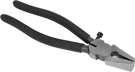 Pinza di serraggio 8 pollici Pinza per piegare multifunzionale regolabile in acciaio al carbonio Rifinitura in ceramica di vetro Spaccatura del vetro Ceramica Prestazioni