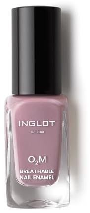 Inglot O2M Vernis à ongles respirant perméable à l'air et à l'eau, maintient les ongles en parfait état de longue durée, manucure parfaite pour toutes les occasions, 11 ml : 678