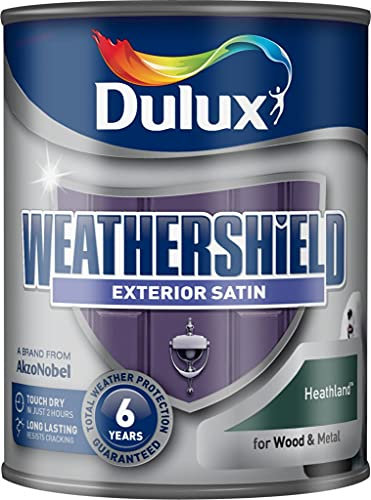 Dulux Weathershield Satin 750ml Heathland (422368)