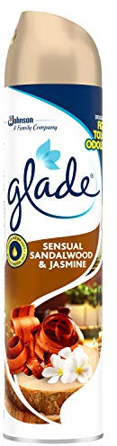 Glade Air Freshener, Aerosol Room Spray, Sandalwood & Jasmine, 300ml