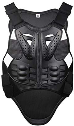 IFIKK Veste Armure Moto Blouson Motard Gilet Sport Veste avec Protection Veste Motard Gilet Protection Dorsale Équipement de Moto Cross Scooter VTT Motocross Homme ou Femme