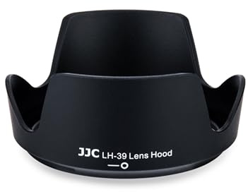 JJC Parasol para objetivo Nikon AF-S DX NIKKOR 16-85mm f/3.5-5.6G ED VR, AF-S DX NIKKOR 18-300mm f/3.5-6.3G ED VR - Reemplazo de Nikon HB-39 original