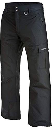 Arctix Mountain Premium Snowboard-Cargohose für Herren, Schwarz, Größe L/81,3 cm Schrittlänge